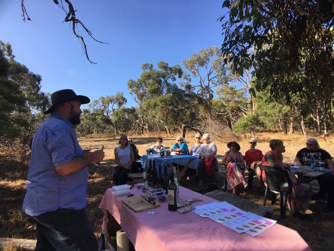 bush wine and chocolate guests